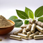 ashwagandha suplement - kapsule i prah